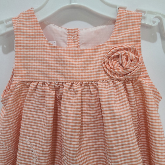 Bonnie Baby Girls 24M Dress With Daiper Cover - Picture 4 of 13